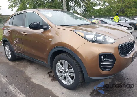 2017 Kia Sportage Lx from USA, damaged, VIN KNDPMCACXH7118928